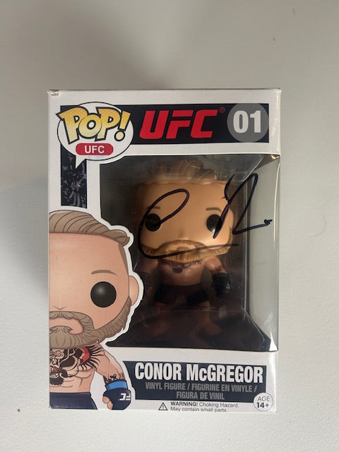 Conor McGregor Signed Bobblehead POP