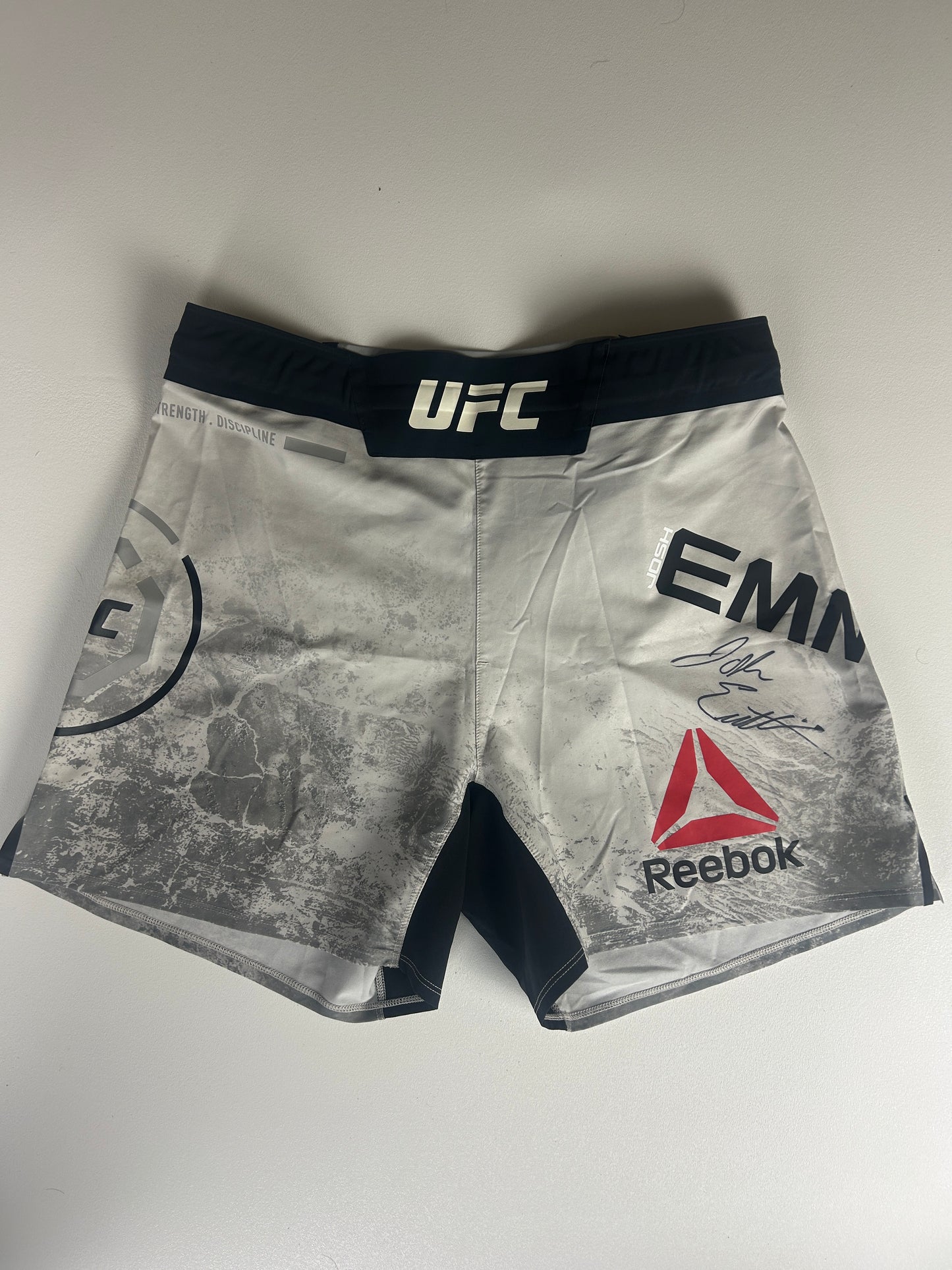 Josh Emmett Fight Worn Signed Shorts Vs Ricardo Lamas