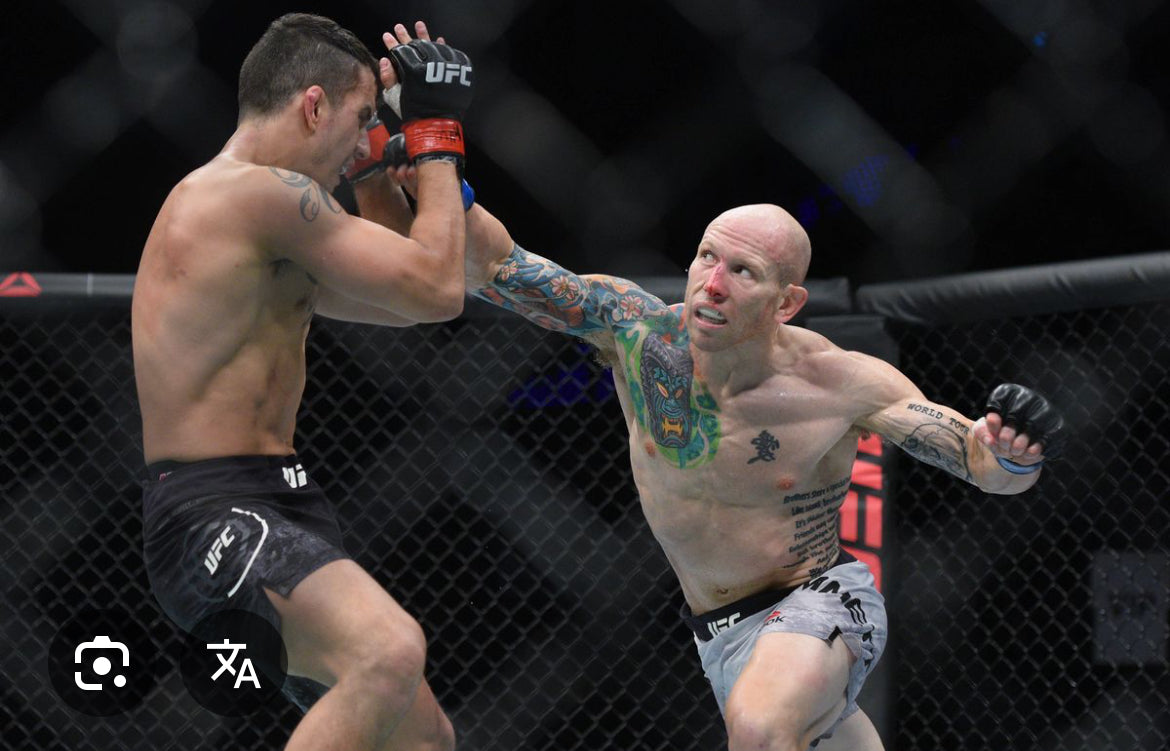 Josh Emmett Fight Worn Signed Shorts Vs Ricardo Lamas