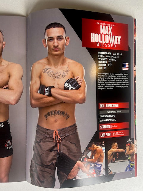 Conor McGregor Vs Max Holloway UFC Program