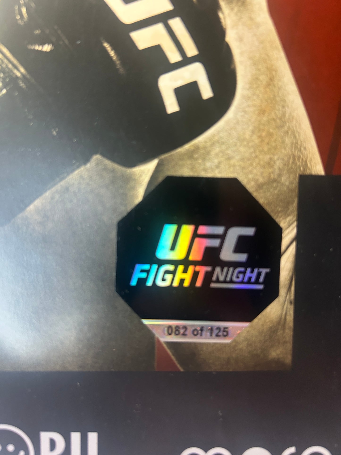 UFC Fight Night Zabit Magomedsharipov vs. Calvin Kattar Signed Event Poster