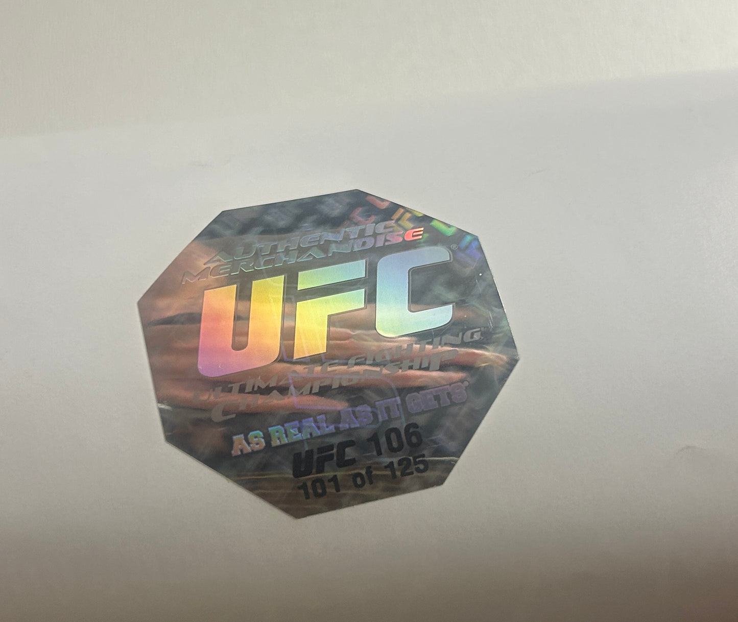 UFC 106 Forrest Griffin Vs Tito Ortiz 2 Signed Event Poster