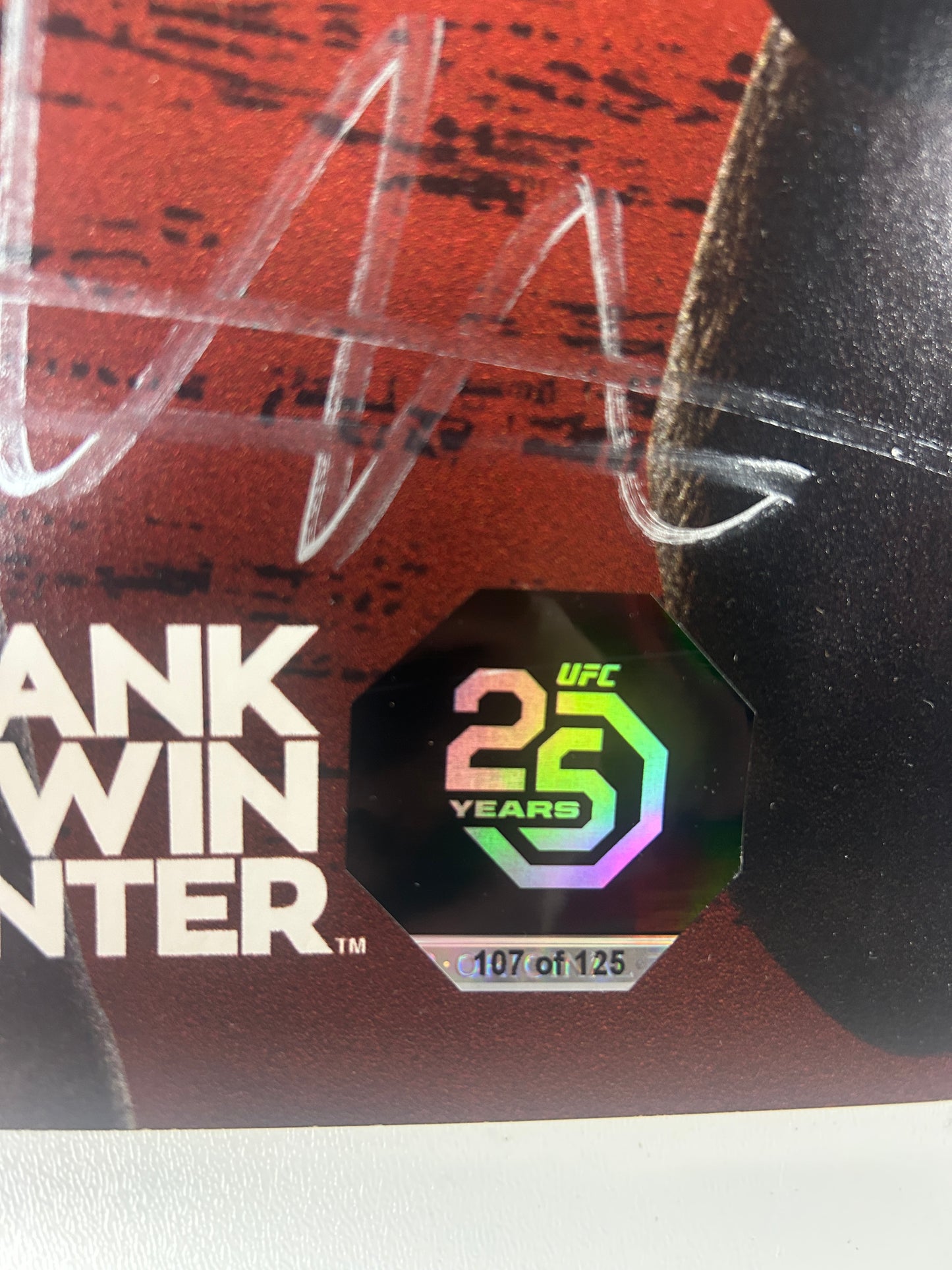 UFC Donald Cowboy Cerrone vs. Medeiros Signed Event Poster