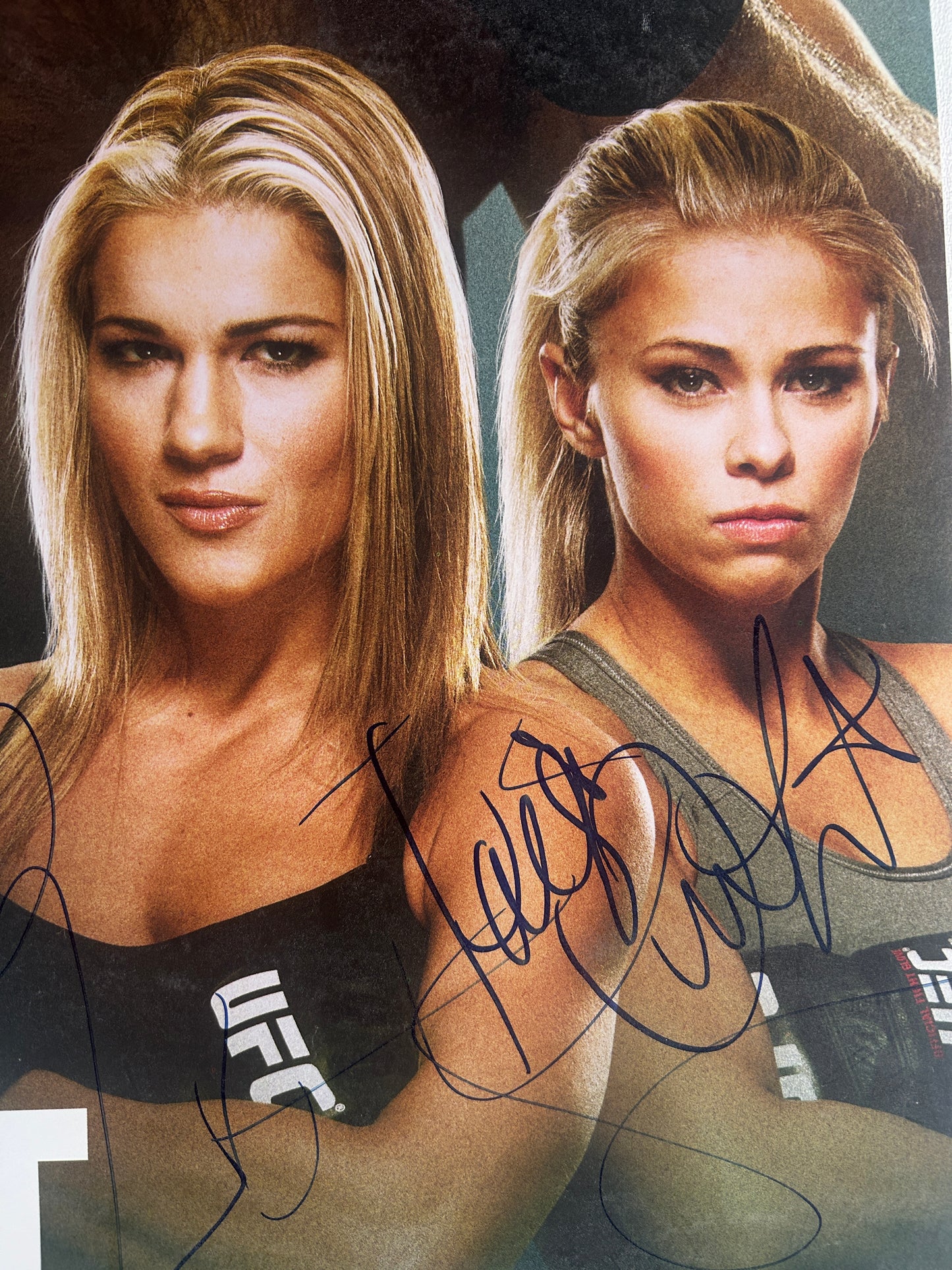 UFC Luke Rockhold Vs Lyoto Machida Signed Event Poster