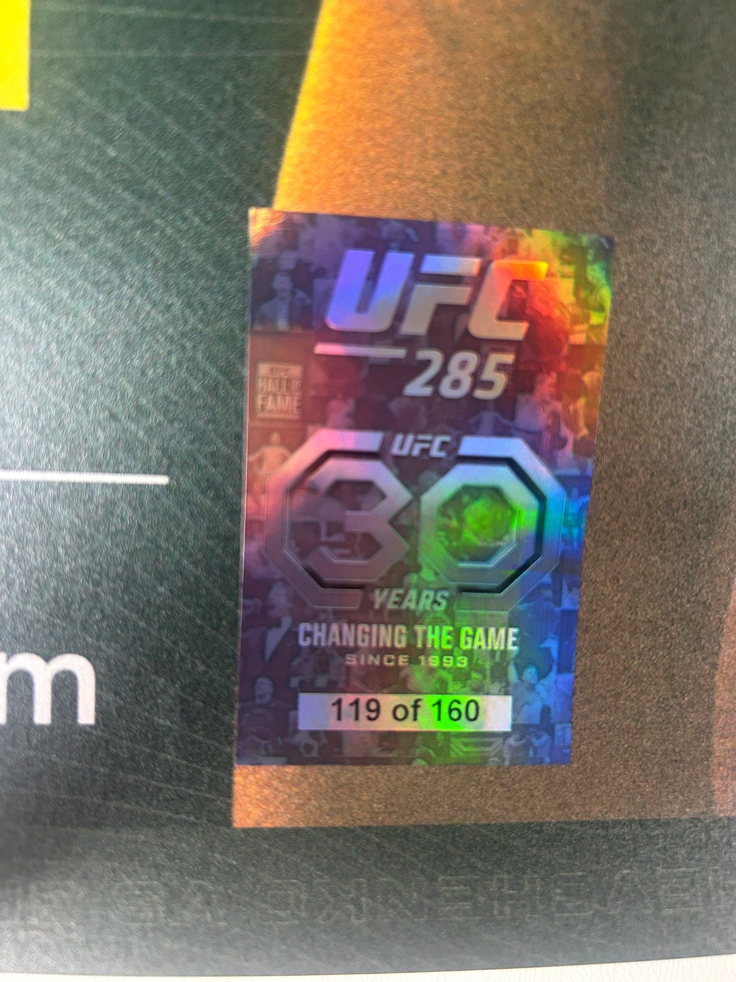 UFC 285 Jon Jones Vs Ciryl Gane Signed Event Poster (DOUBLE POSTER)