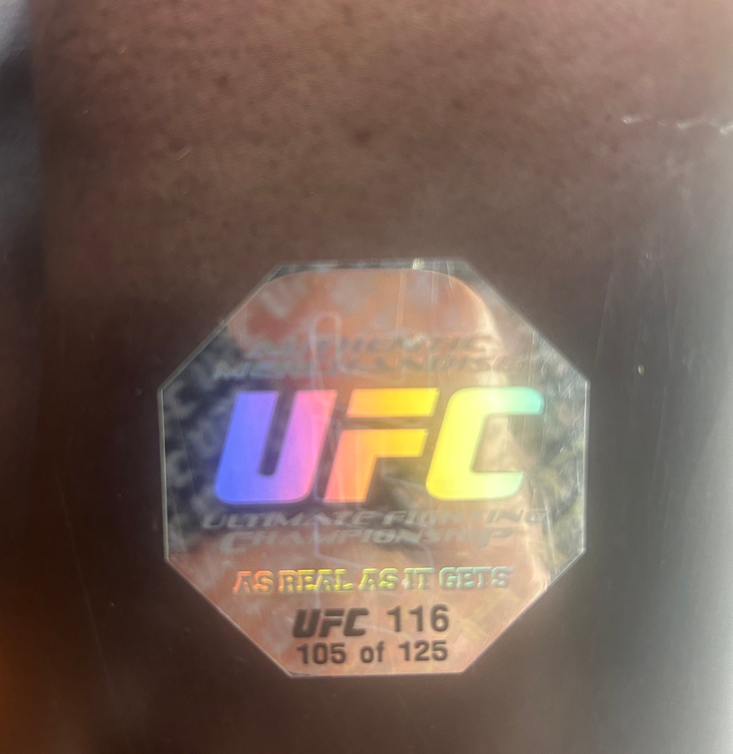 UFC 116 Brock Lesnar Vs Carwin Signed Event Poster