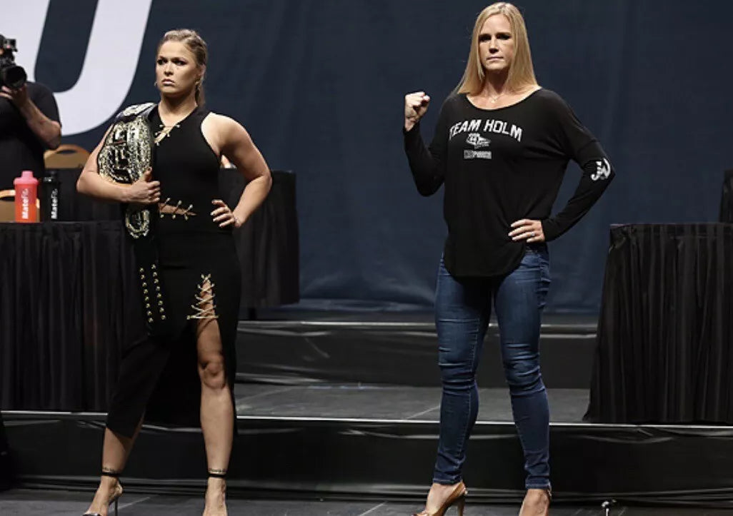 UFC 193 Ronda Rousey Vs Holly Holm Signed Event Poster SBC