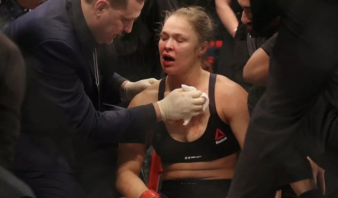 UFC 193 Ronda Rousey Vs Holly Holm Signed Event Poster SBC