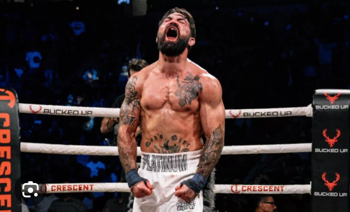 BKFC Mike Perry Vs Michael Venom Page MVP Signed Event Poster SBC