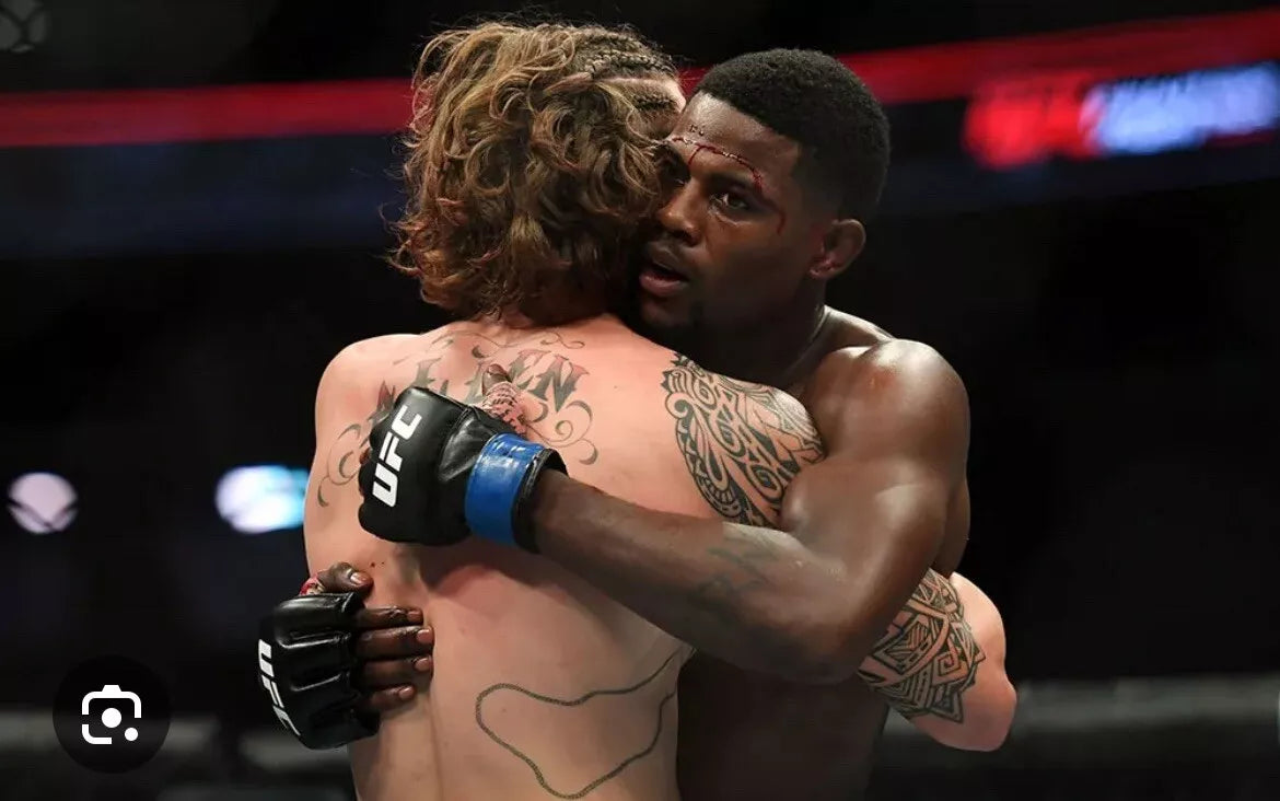 UFC Dominick Reyes Vs Chris Weidman Signed Event Poster SBC Boston