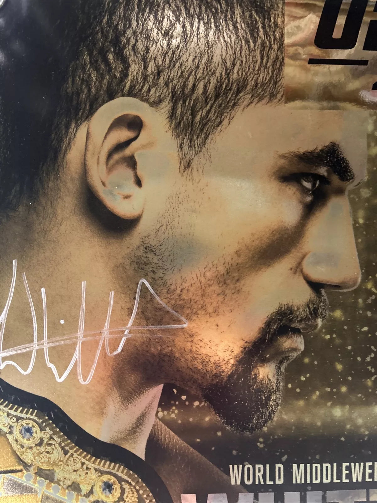 UFC 225 Whittaker Vs Yoel Romero 2 Signed Event Poster SBC