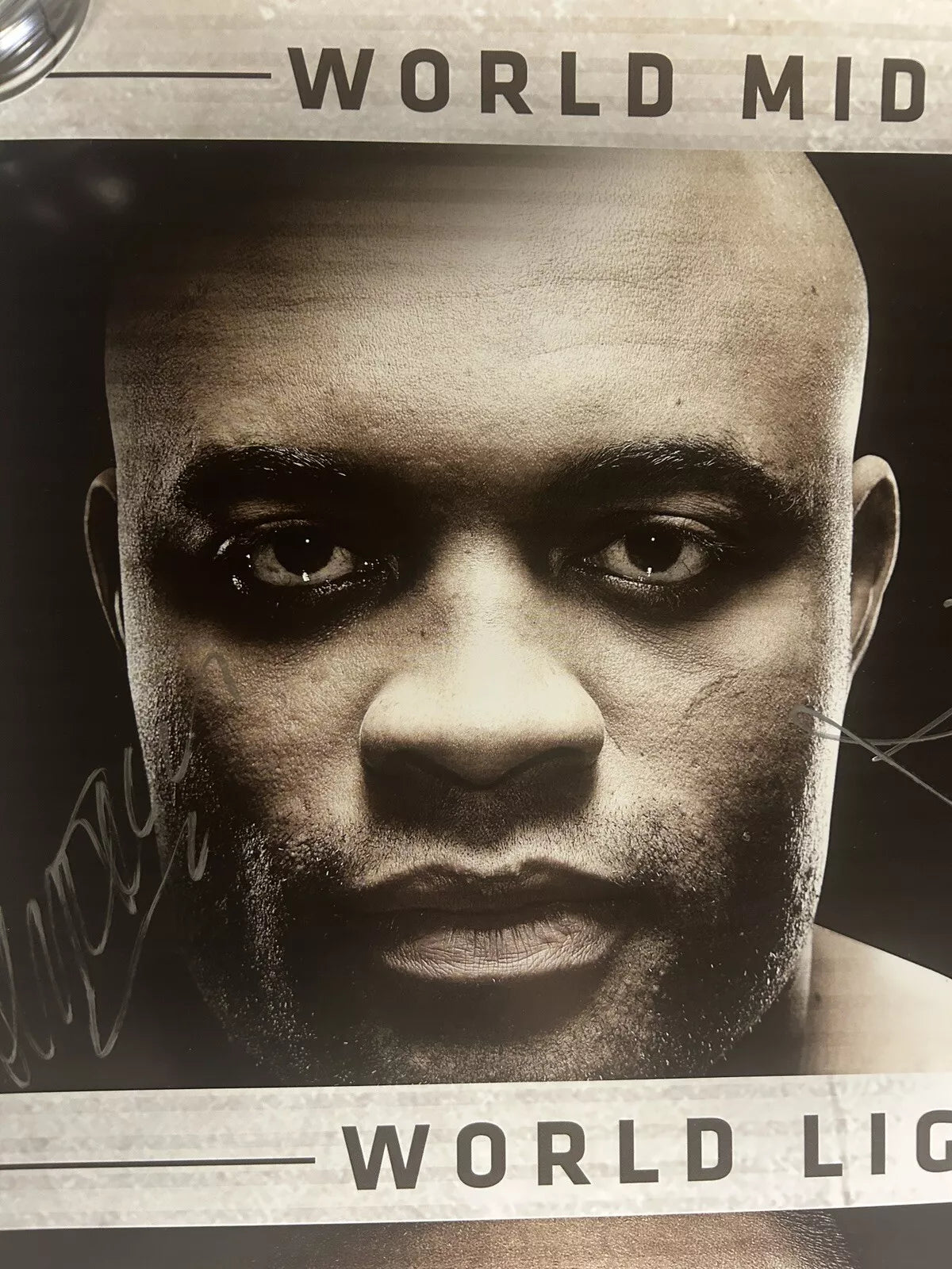 UFC 112 Anderson Silva Vs Demian Maia Signed Event Poster SBC
