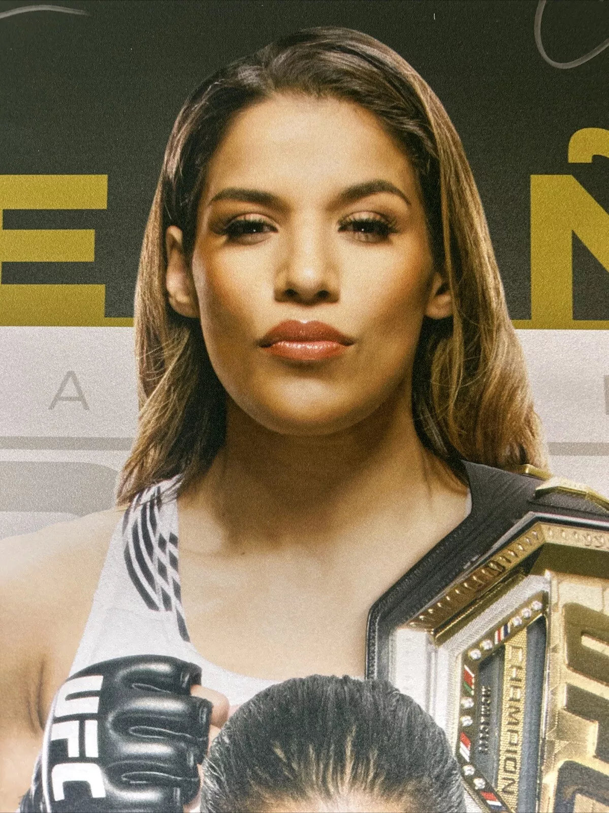 UFC 277 Julianna Pena Vs Amanda Nunes 2 Signed Event Poster SBC