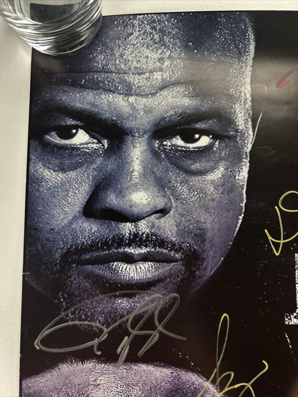 Gamebred Boxing 4 Roy jones Jr VS Pettis Signed event poster SBC
