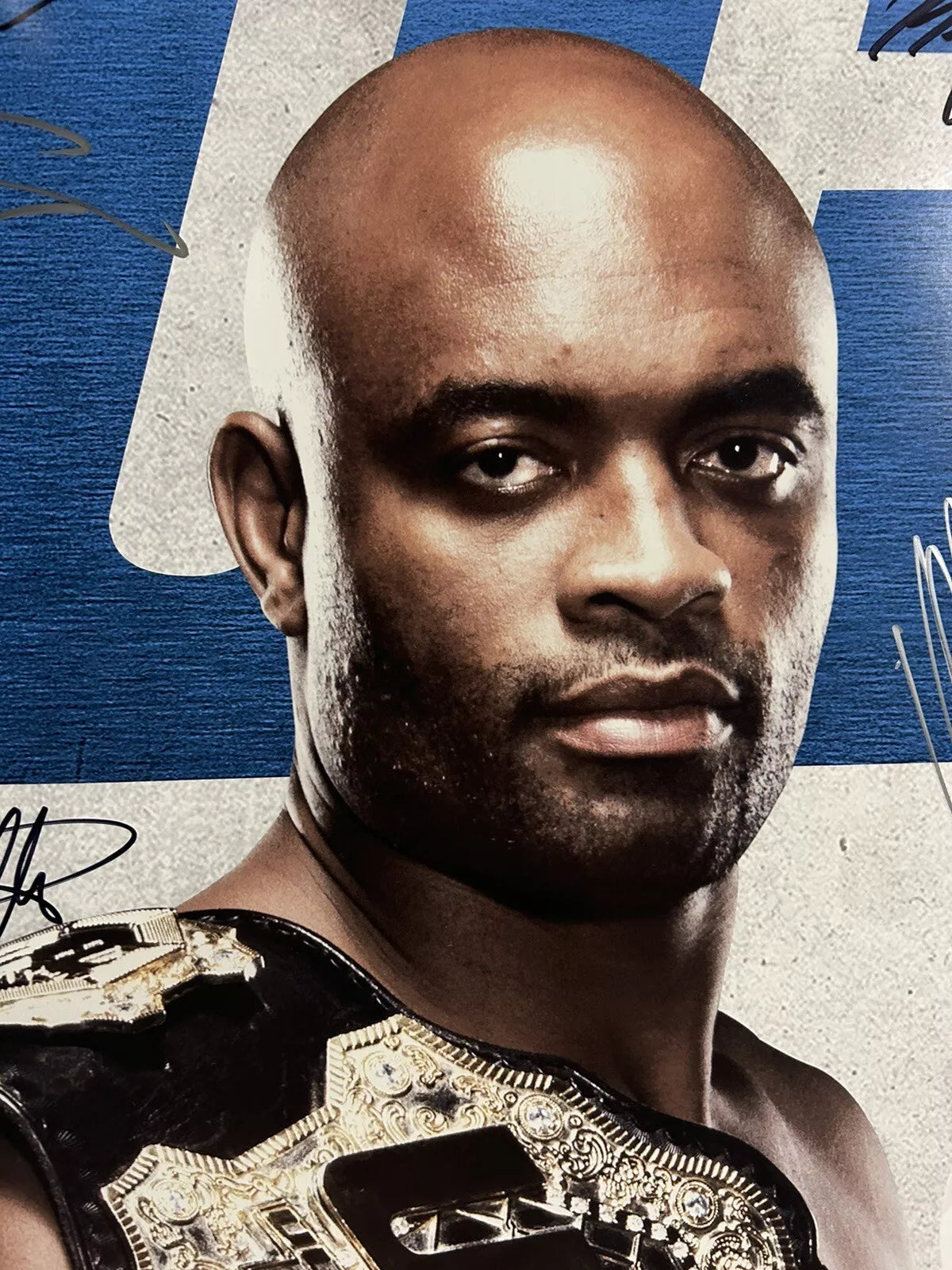 UFC 126 Silva Vs Belfort Signed Event Poster SBC