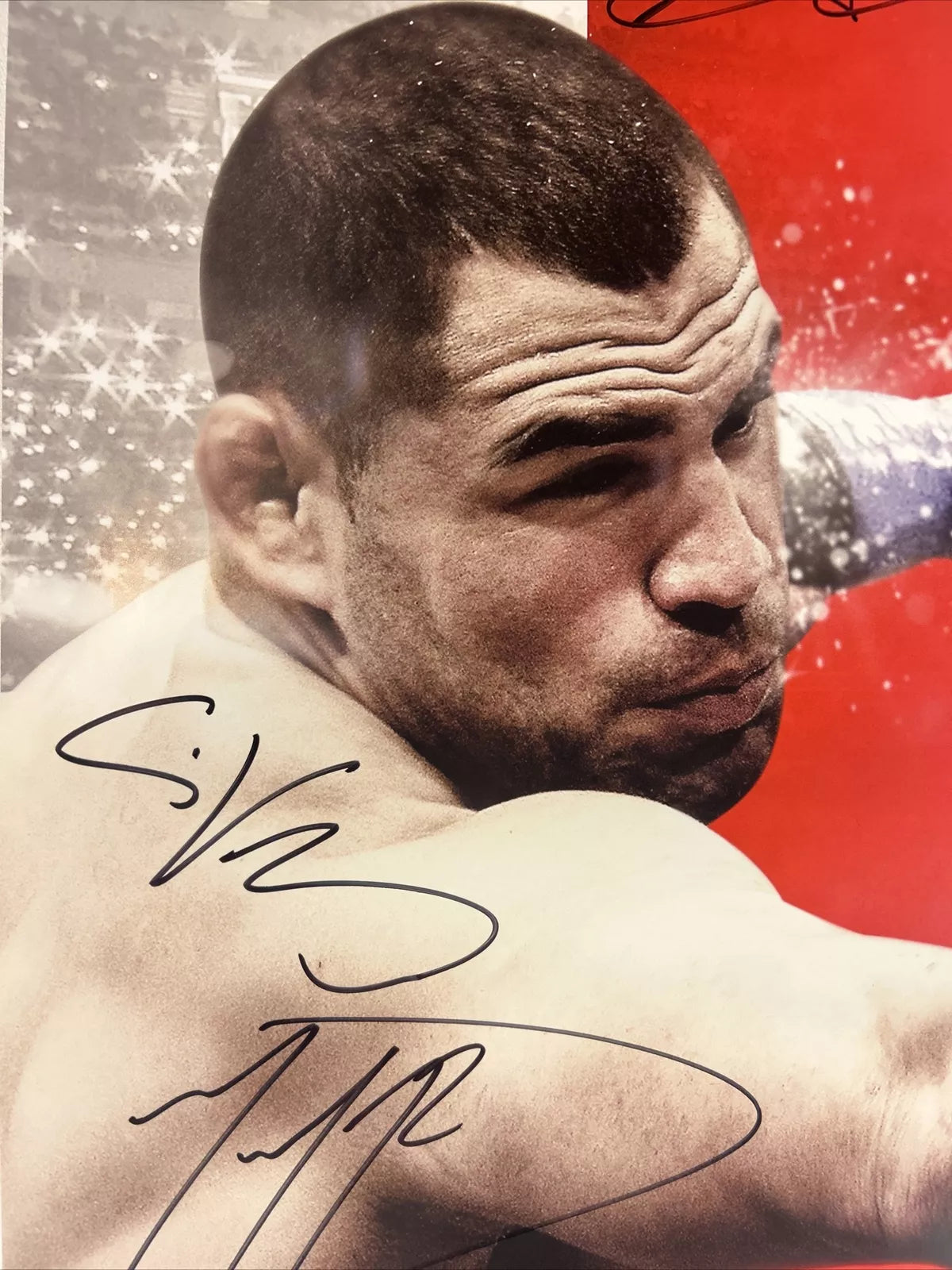 UFC 166 Cain Velasquez Vs Junior Dos Santos 3 signed event poster SBC