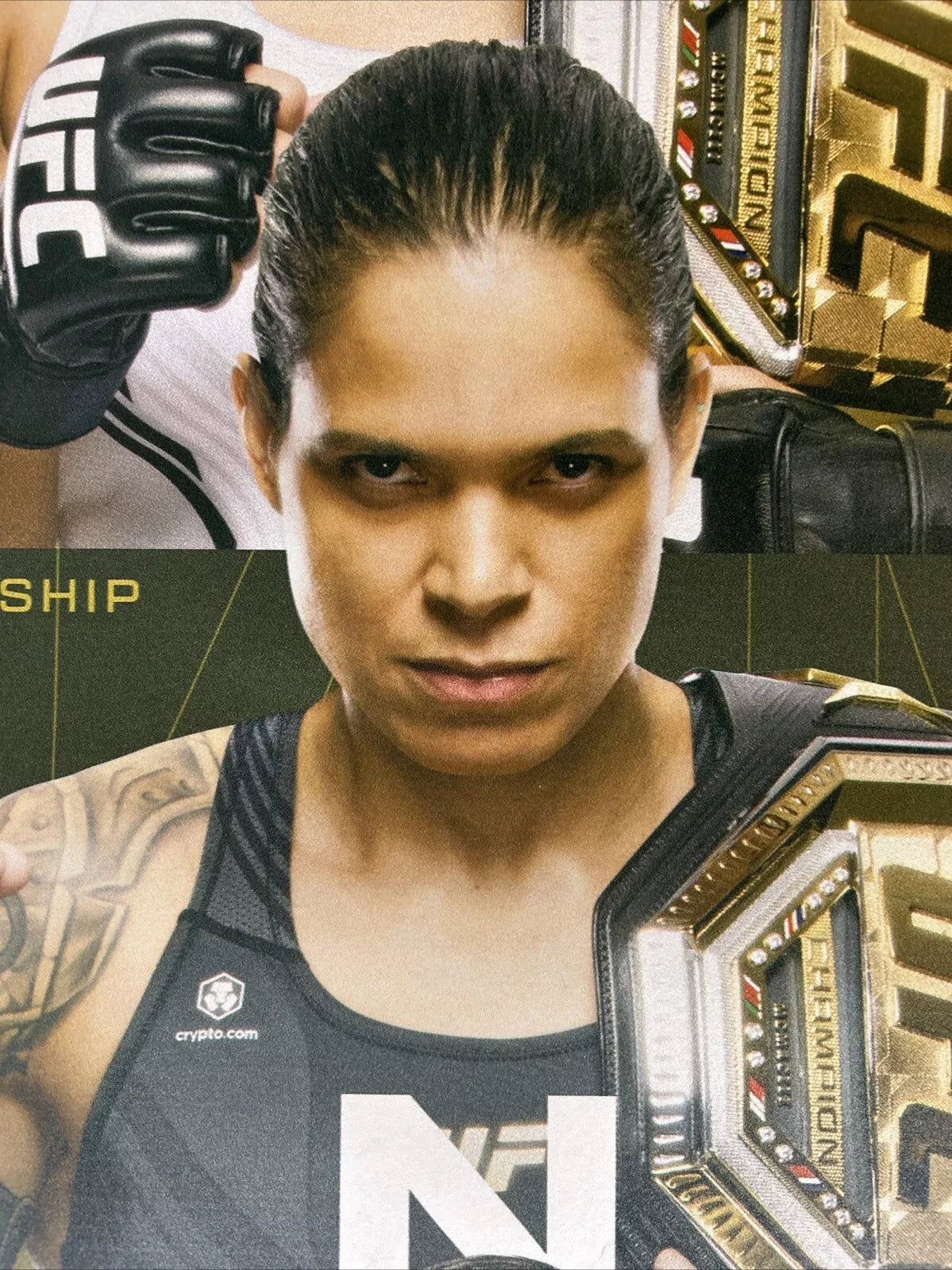 UFC 277 Julianna Pena Vs Amanda Nunes 2 Signed Event Poster SBC