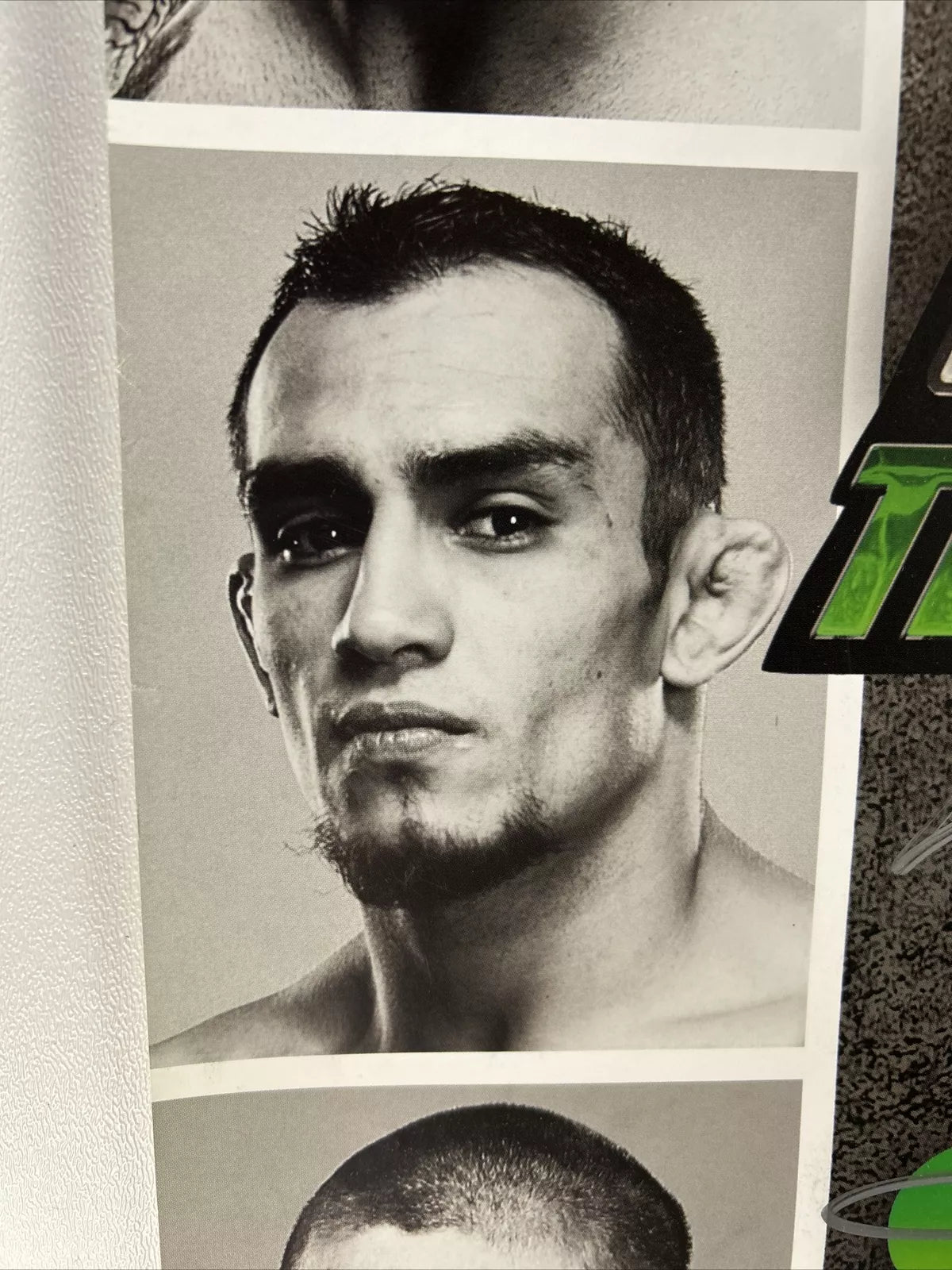 TUF 13 Lesnar Vs JDS Finale UFC SIgned Event Poster SBC Tony Ferguson FREE Fight worn Gear