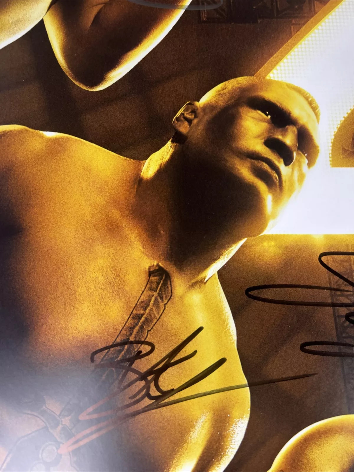 UFC 200 Miesha Tate Vs Amanda Nunes Signed Event Poster SBC FREE Ticket Stub