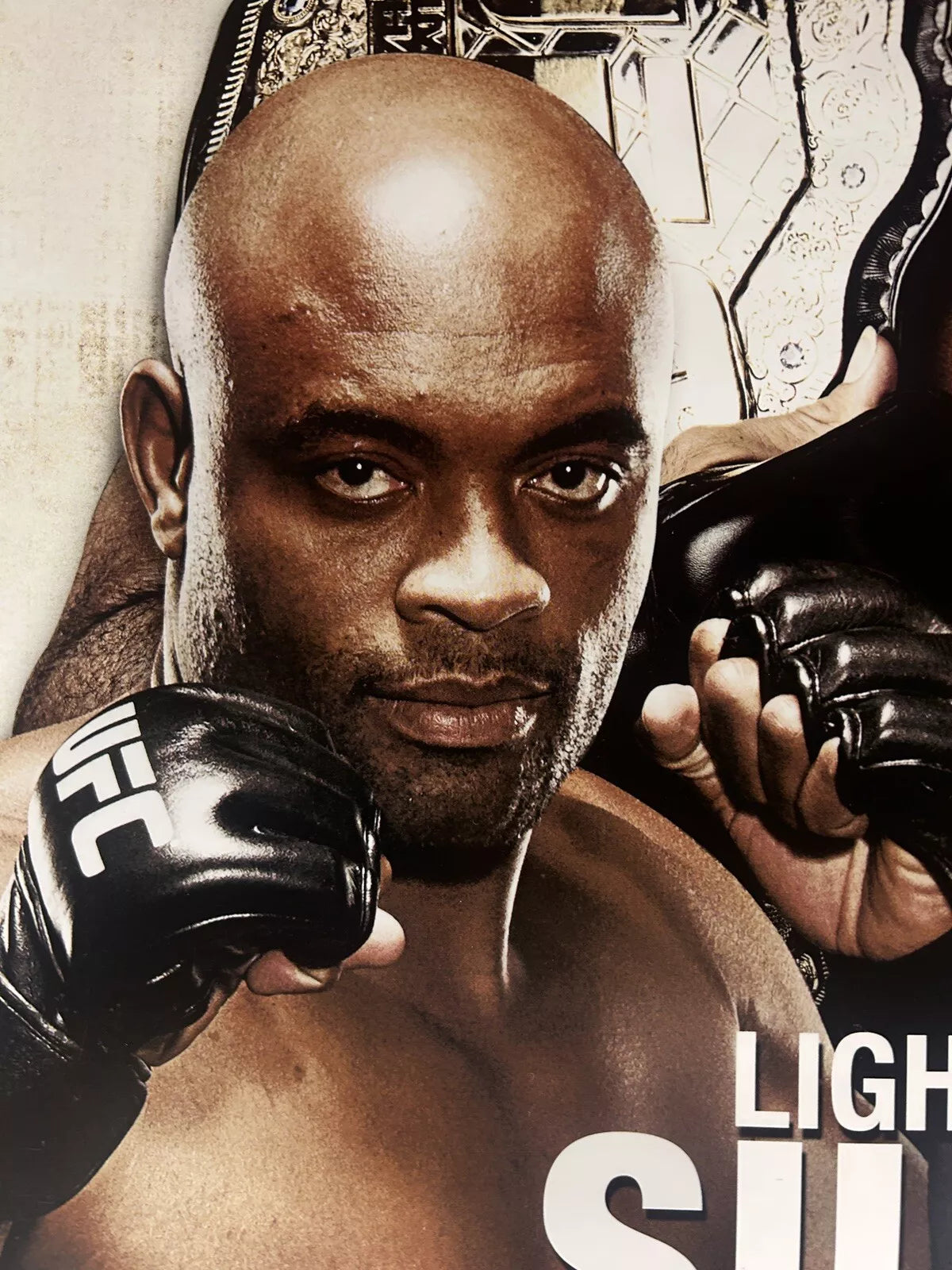 UFC 101: Declaration BJ Penn Vs Florian Signed Event Poster SBC