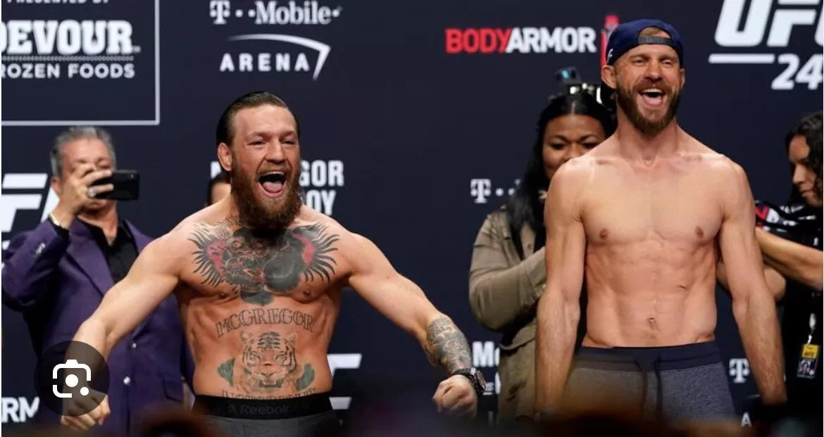 UFC 246 Conor McGregor Vs Donald Cowboy Cerrone Signed Event Poster SBC