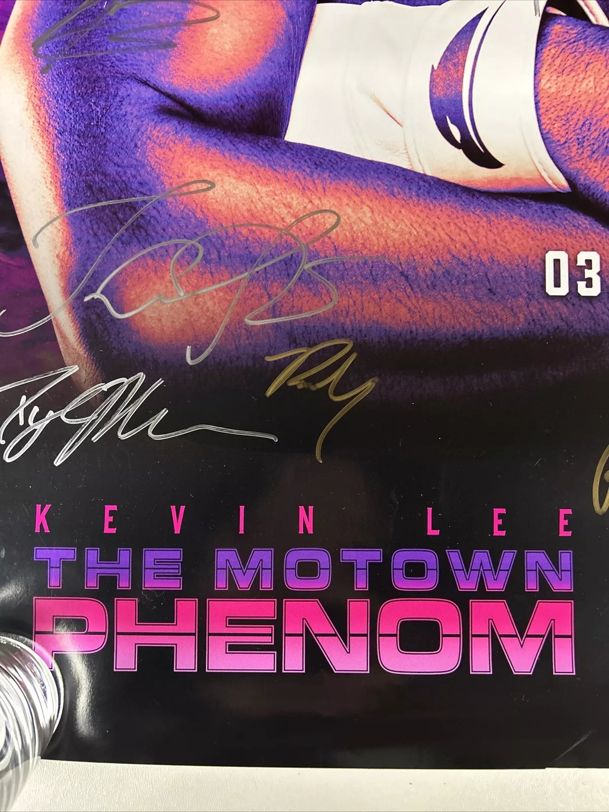 Eagle FC 46 Diego Sanchez Vs Kevin Lee signed event poster SBC