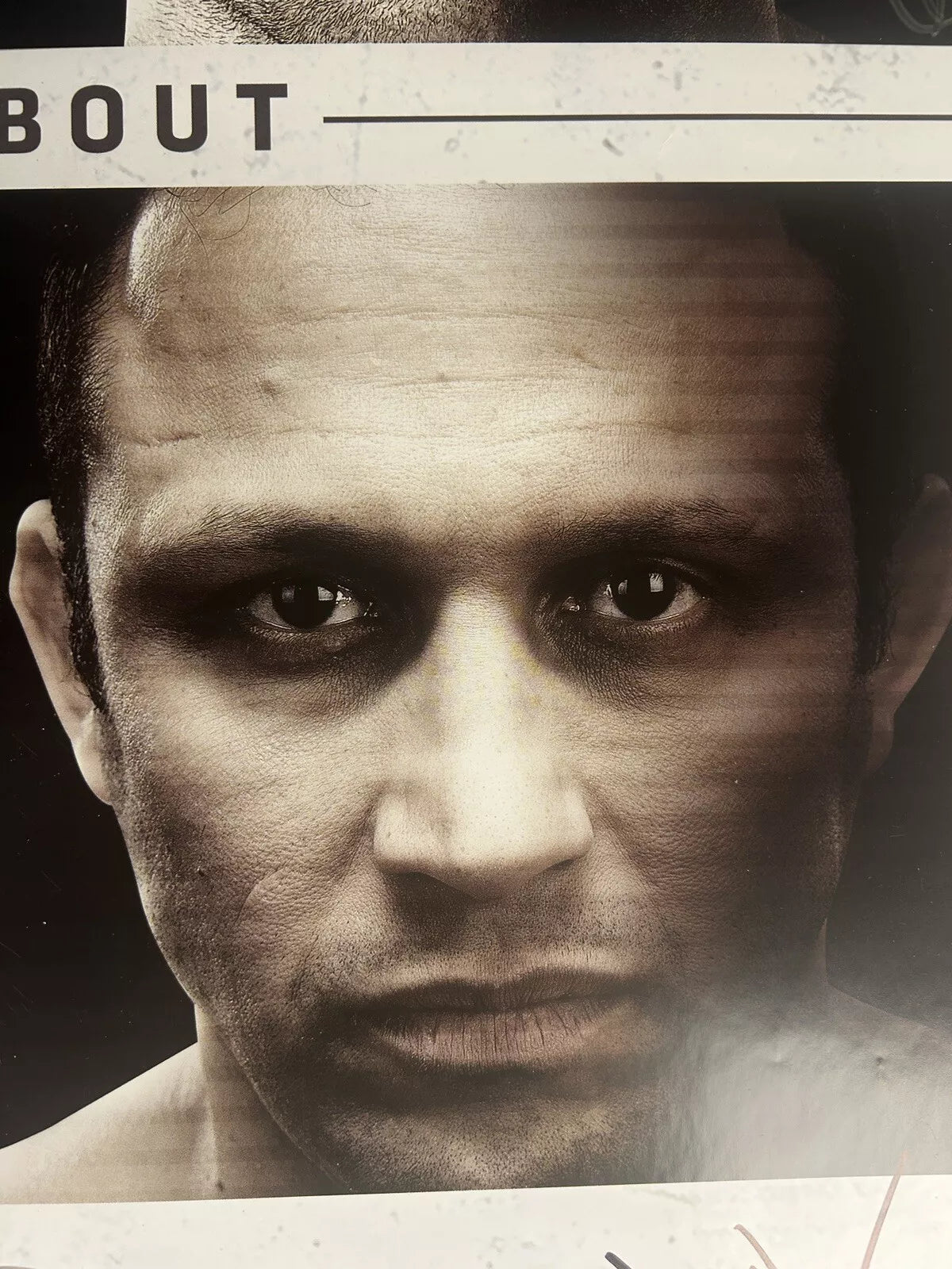 UFC 112 Anderson Silva Vs Demian Maia Signed Event Poster SBC