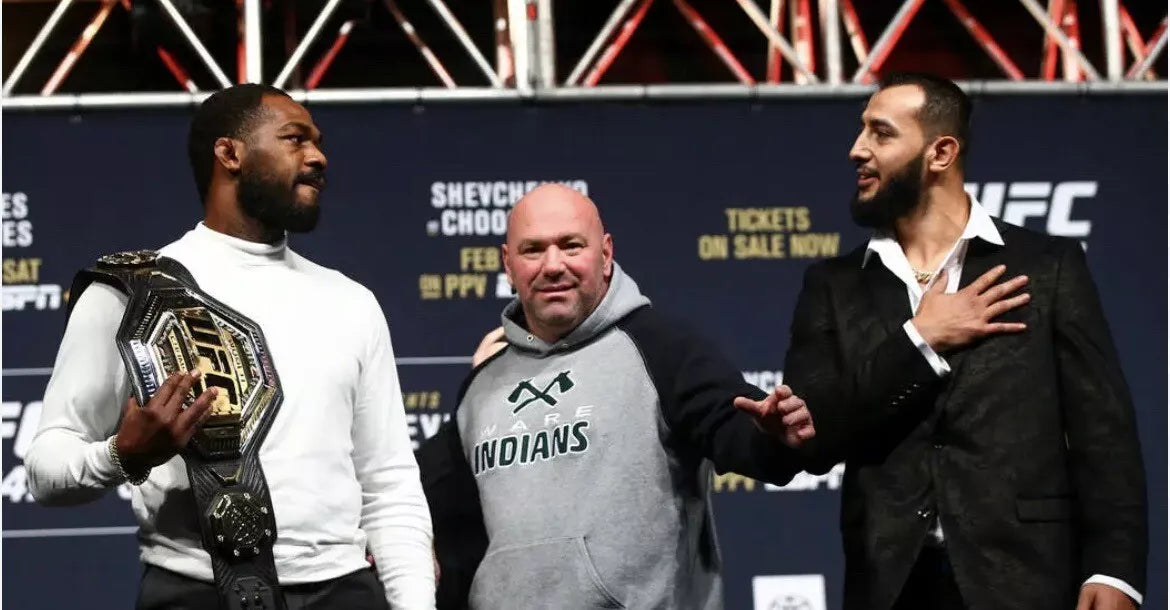 UFC 247 Jon Jones Vs Dominick Reyes Signed Event Poster SBC