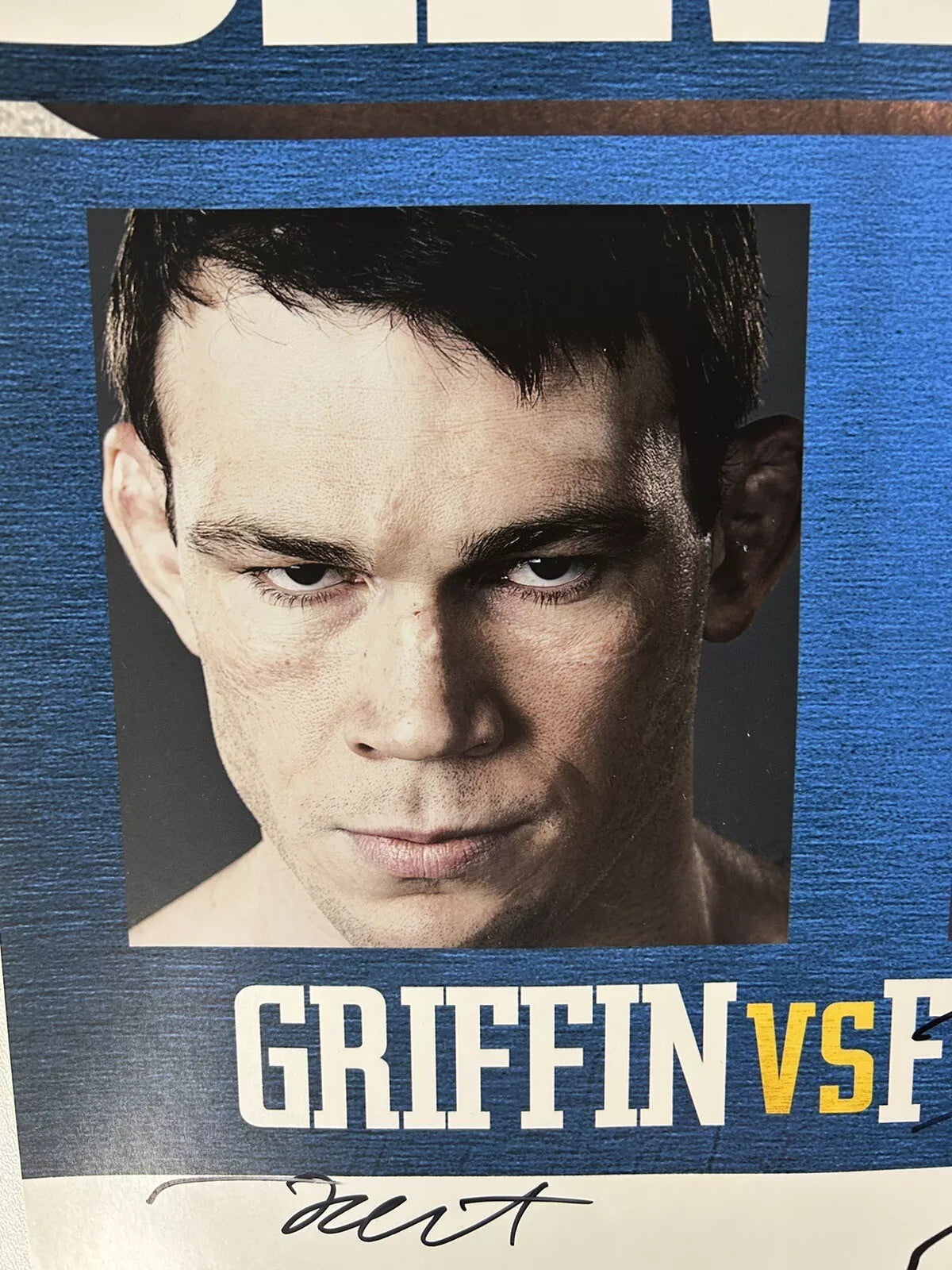 UFC 126 Silva Vs Belfort Signed Event Poster SBC