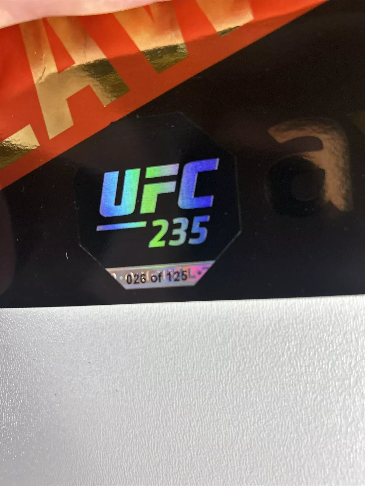 UFC 235 Jon Jones Vs Smith Signed Event Poster SBC