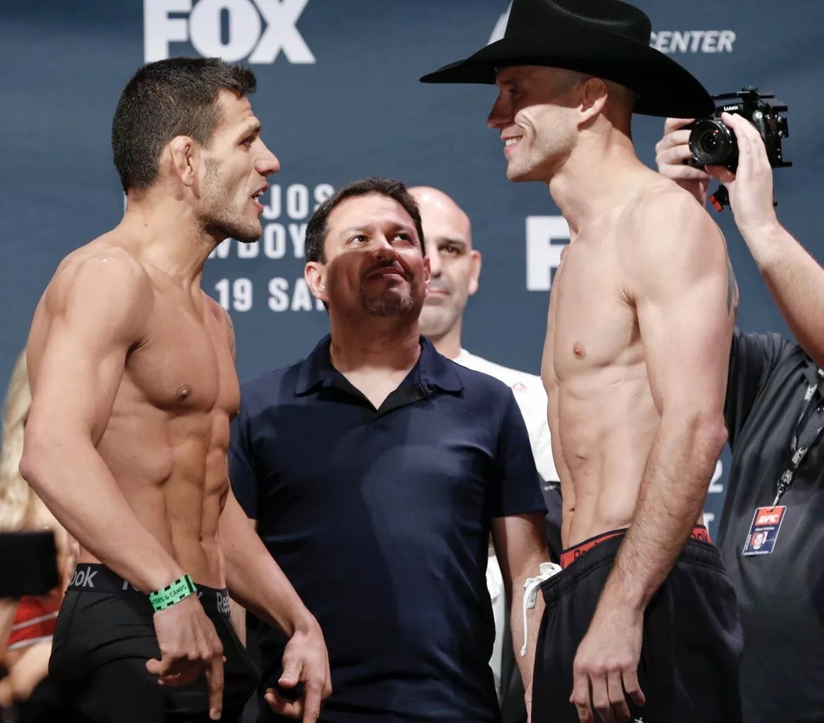 UFC on Fox: Dos Anjos vs. Cowboy 2 Signed Event Poster SBC