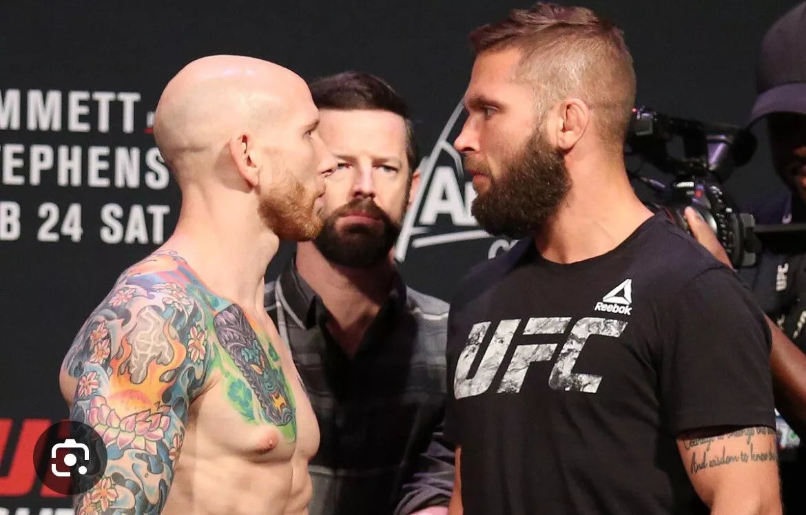 UFC Jeremey Stephens Vs Josh Emmett Signed Event Poster SBC Florida