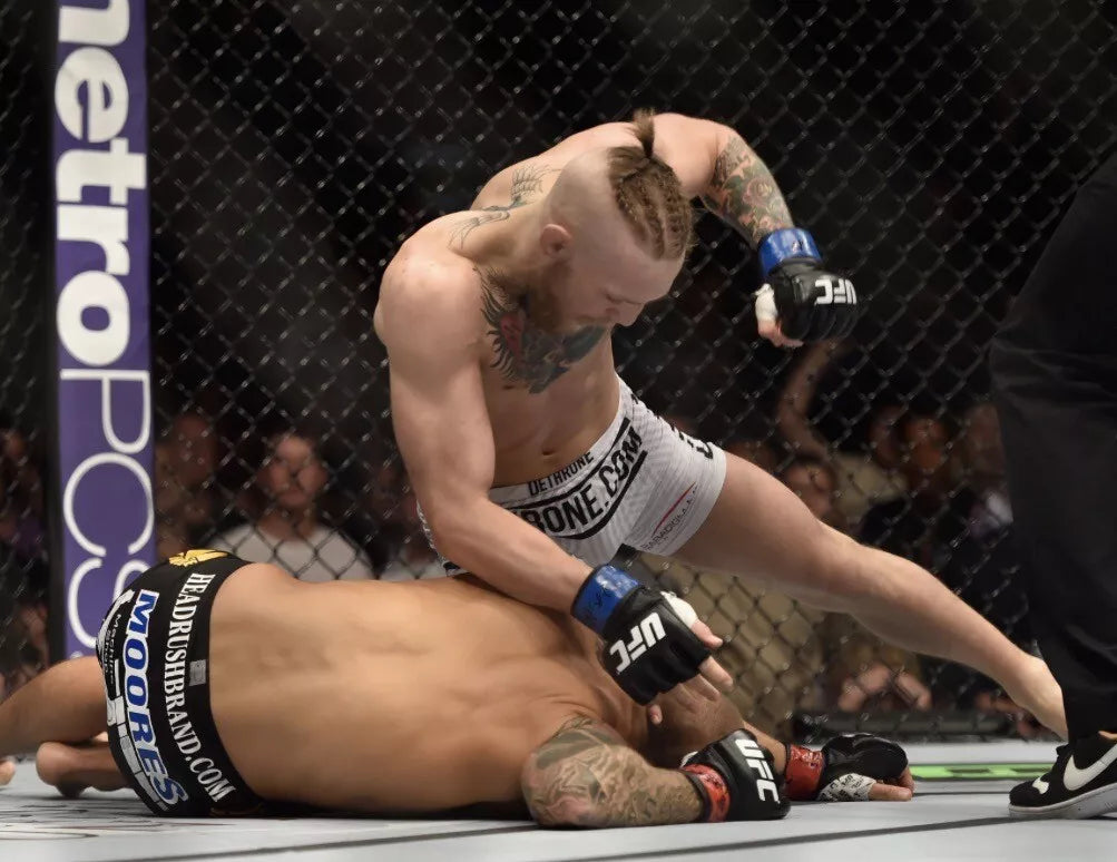 UFC 178 Conor McGregor Vs Dustin Poirier 1 Signed Event Poster SBC