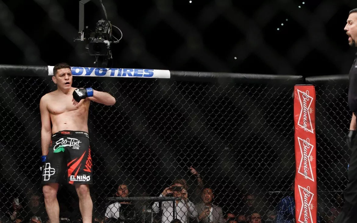 UFC 183 Anderson Silva Vs Nick Diaz Signed Event Poster SBC