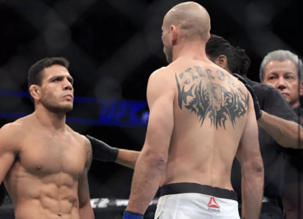 UFC on Fox: Dos Anjos vs. Cowboy 2 Signed Event Poster SBC
