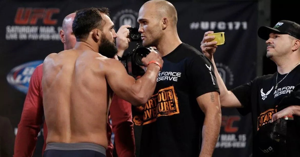 UFC 181 Hendricks Vs Robbie Lawler 2 Signed Event Poster SBC