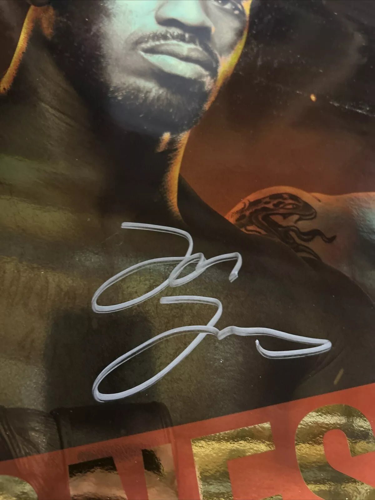 UFC 235 Jon Jones Vs Smith Signed Event Poster SBC