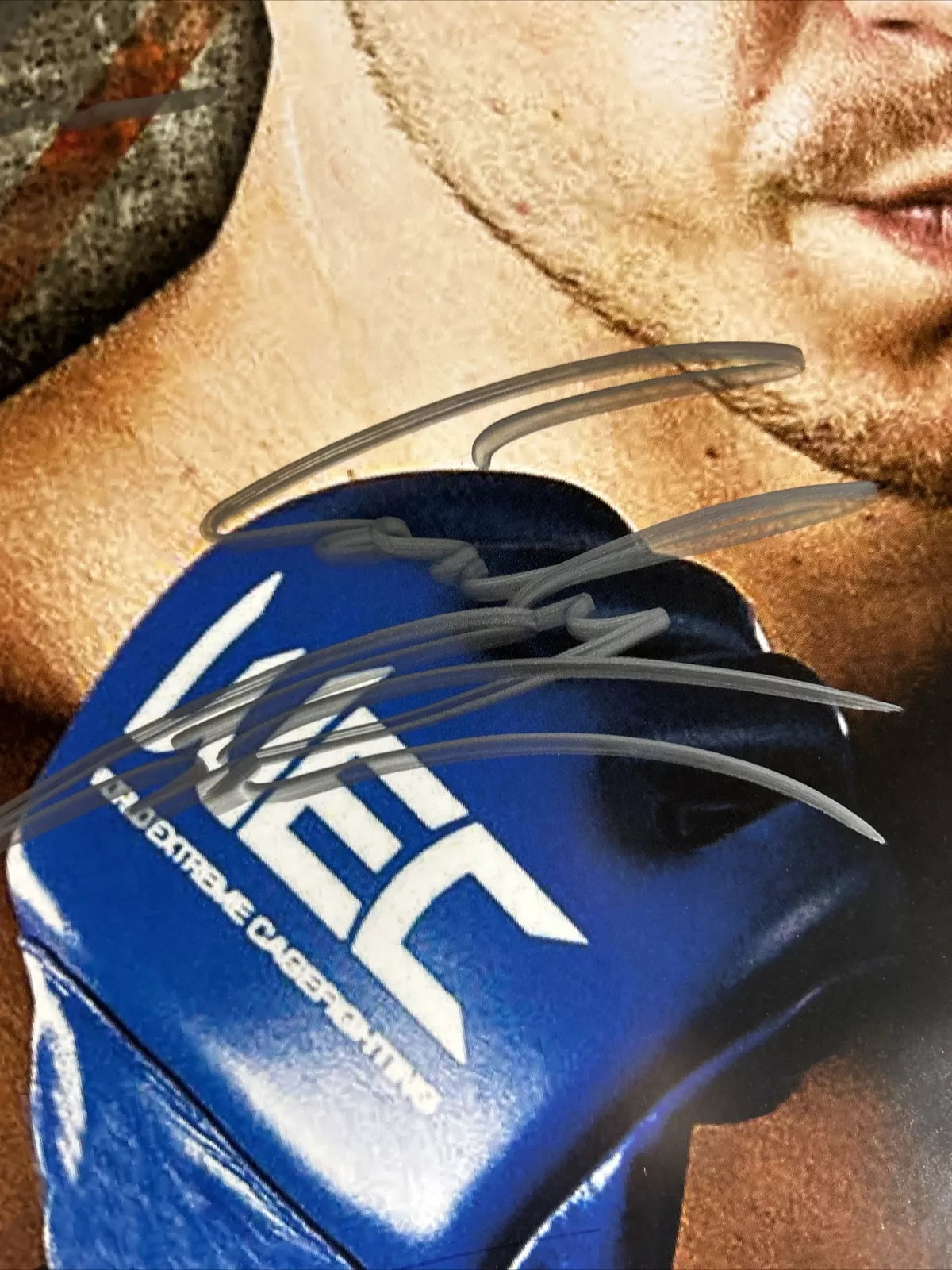WEC 43 Benson Henderson Vs Donald Cowboy Cerrone Signed Event Poster SBC