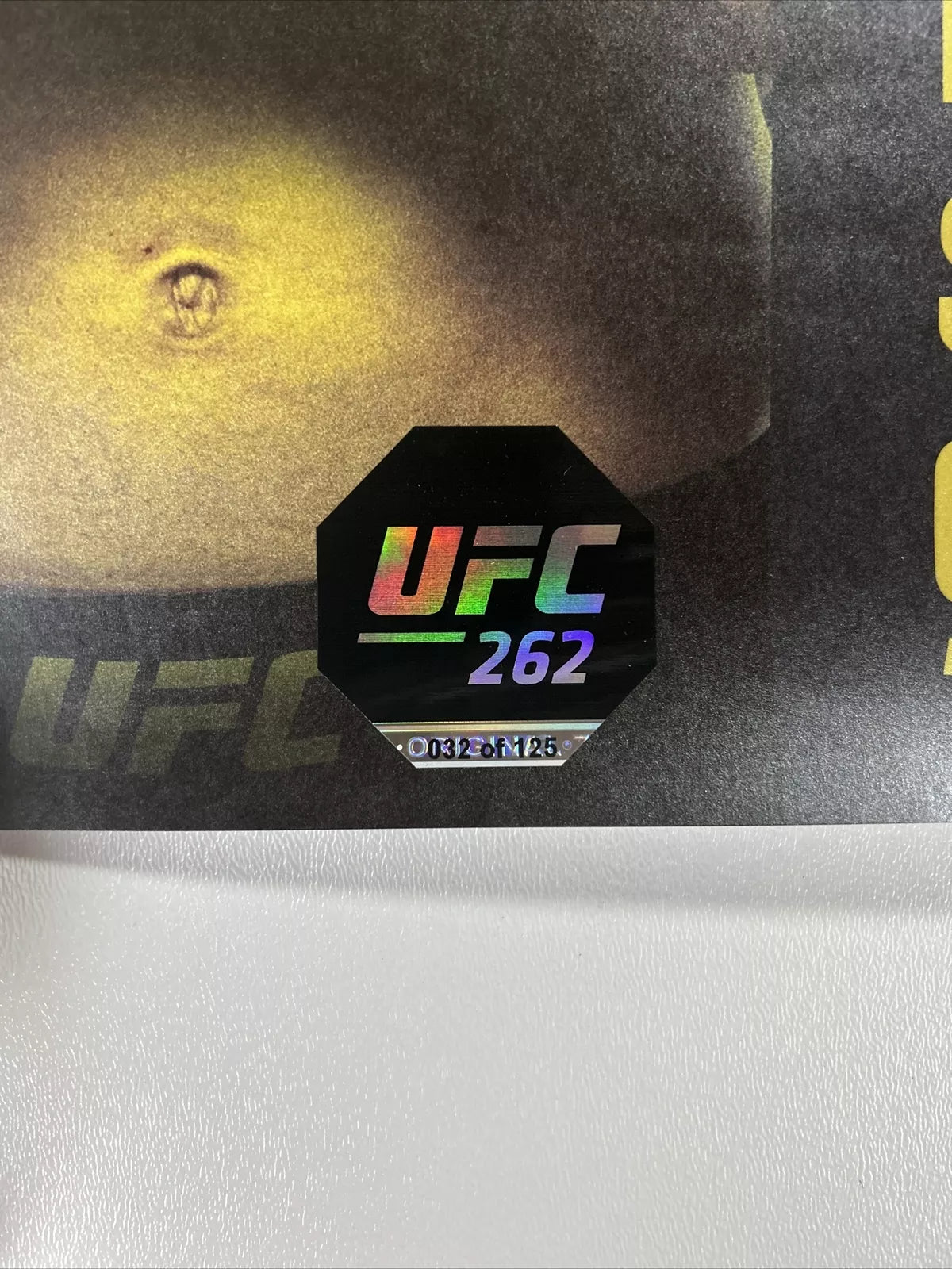 UFC 262 Signed Event Poster SBC Charles Oliveira Vs Michael Chandler