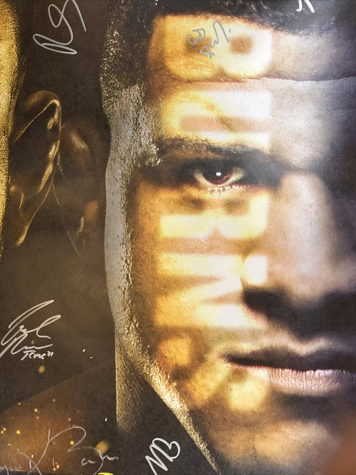 UFC 258 Signed Event Poster SBC Kamaru Usman Vs Gilbert Burns, Alexa Grasso