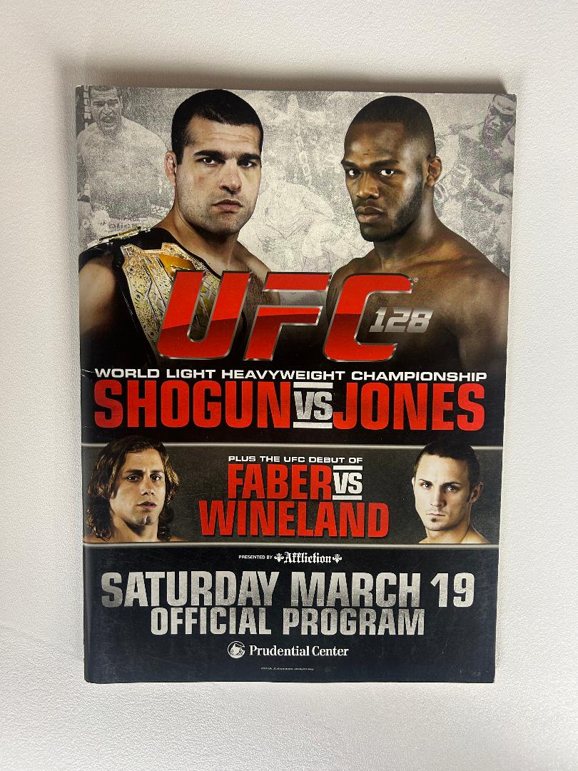 UFC 128 Program - Jon Jones