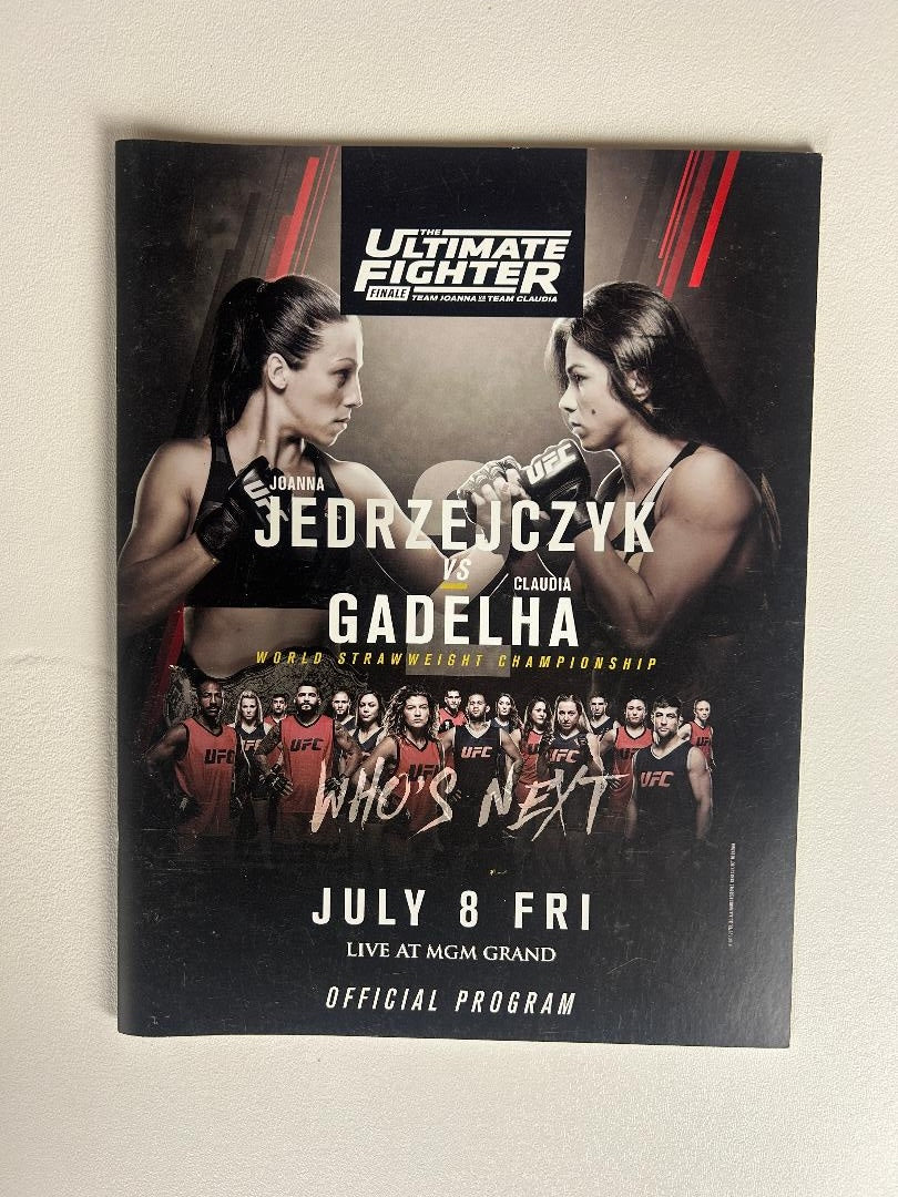 TUF 23 Joanna Jedrzejczyk Vs Claudia Gadelha Program