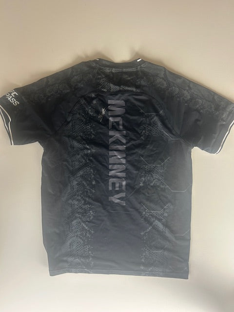 Terrance McKinney Signed Fight Issued Jersey