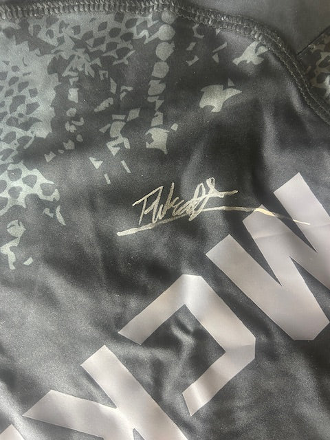 Terrance McKinney Signed Fight Issued Jersey