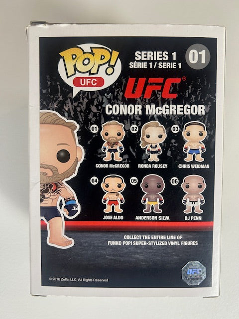 Conor McGregor Signed Bobblehead POP