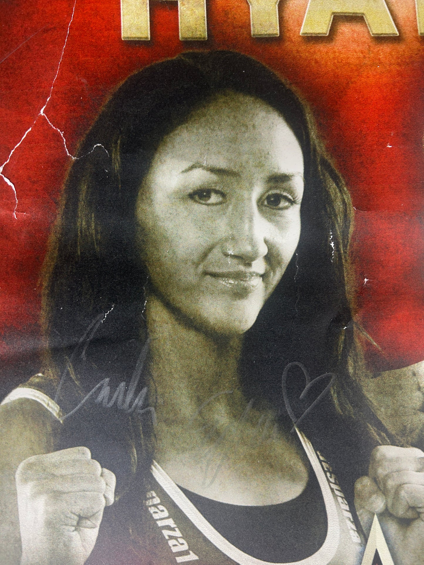 (BAD DAMAGE) Invicta 4 Signed Event Poster