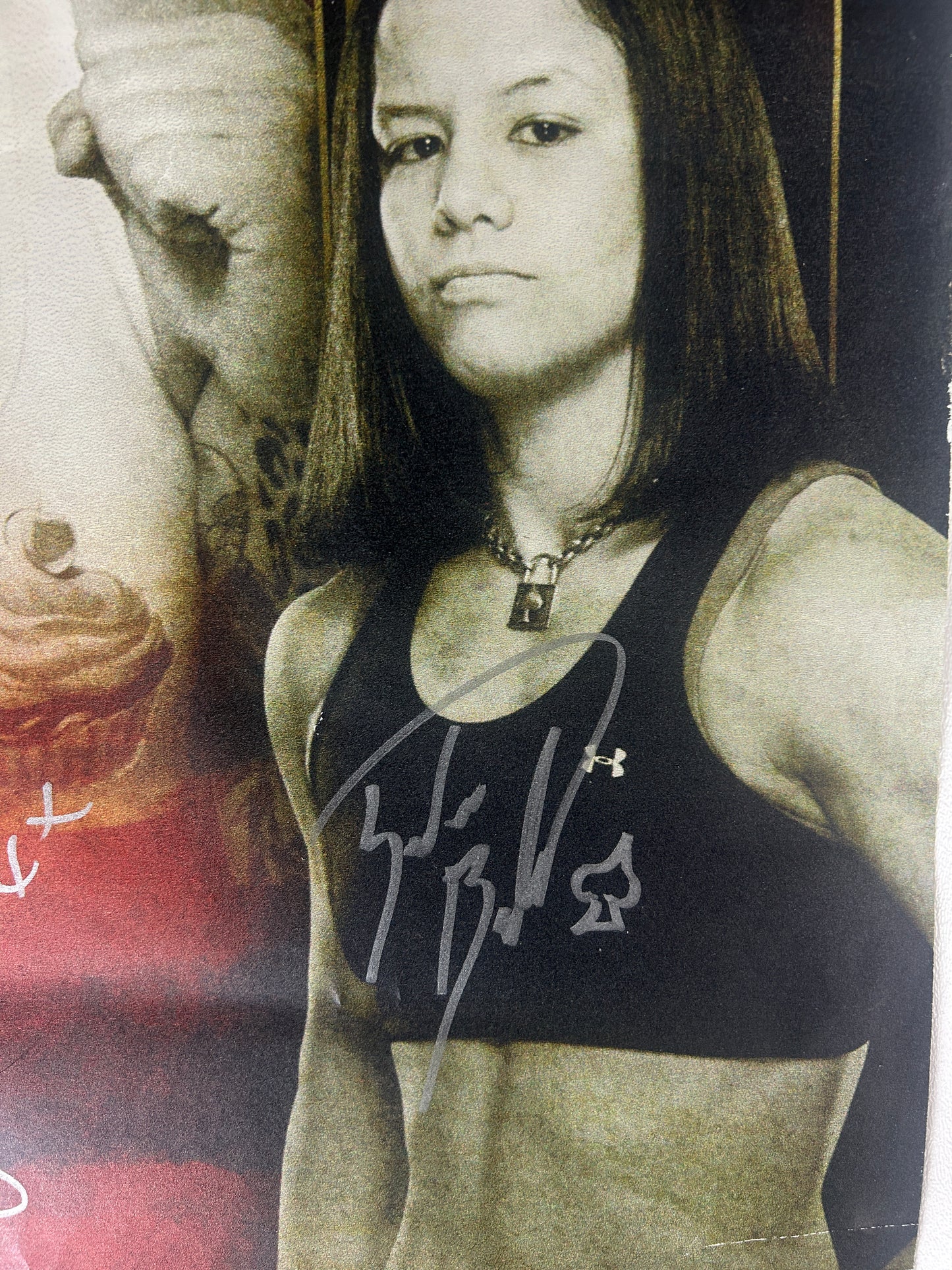 (BAD DAMAGE) Invicta 4 Signed Event Poster