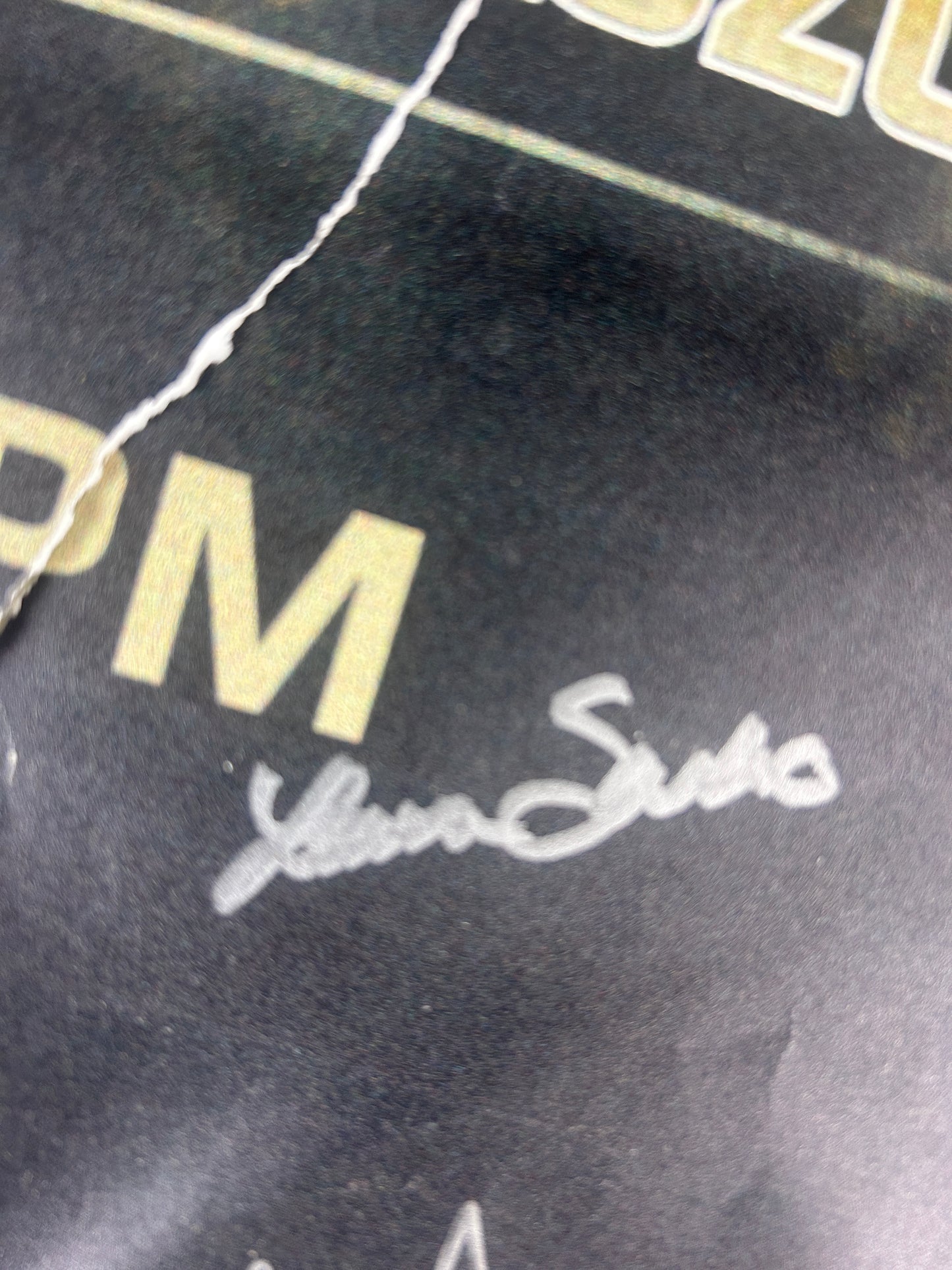 (BAD DAMAGE) Invicta 4 Signed Event Poster