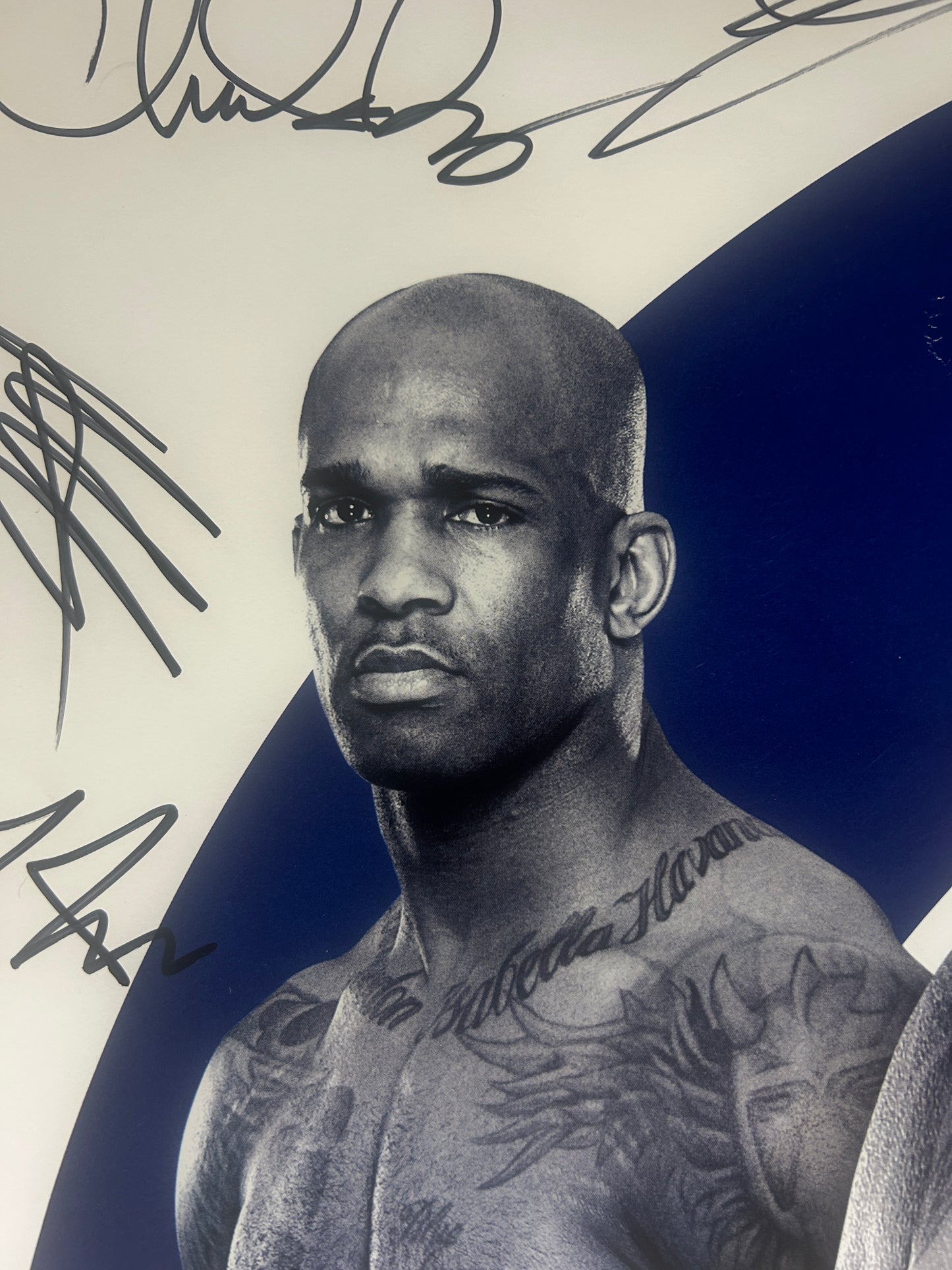 UFC Fight Night Werdum vs. Volkov Signed Event Poster LONDON