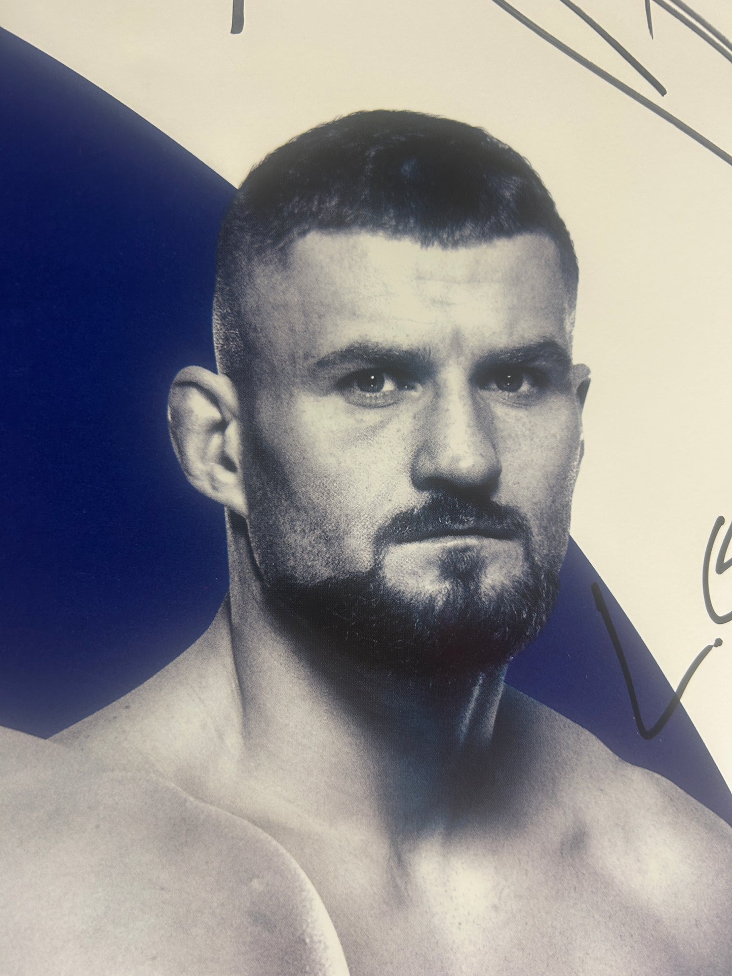 UFC Fight Night Werdum vs. Volkov Signed Event Poster LONDON